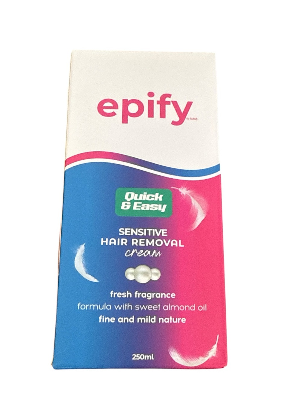 Epify Quick & Easy Sensitive Hair Removal Cream - sealed